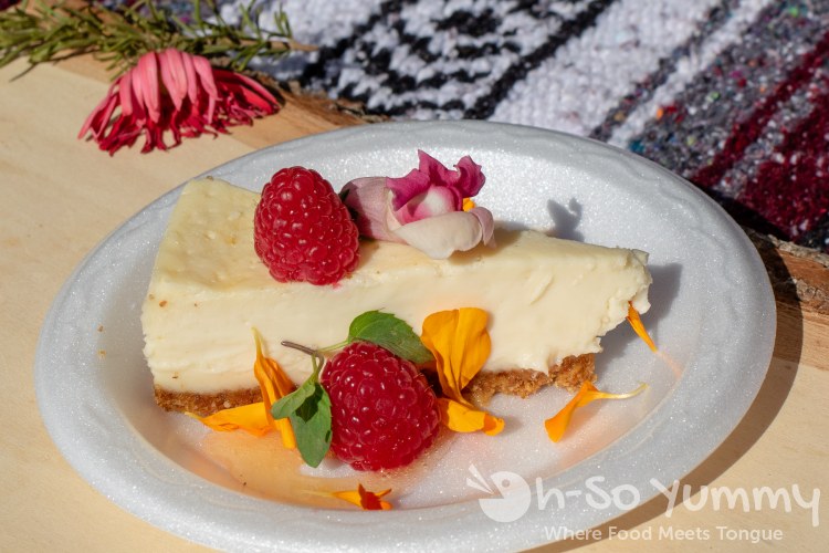 mascarpone cheesecake by Chef Turok at San Diego Reader Brunch and Booze mascarpone cheesecake by Chef Turok at San Diego Reader Brunch and Booze