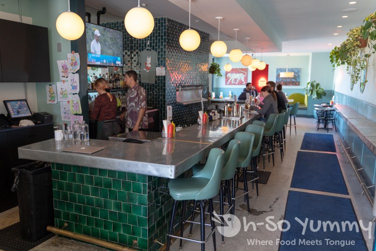 inside Royale Cocktails and Hamburgers in San Diego inside Royale Cocktails and Hamburgers in San Diego