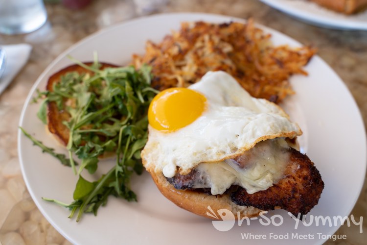 Maple Fried Chicken Breakfast Sandwich at Shorehouse Kitchen in La Jolla Maple Fried Chicken Breakfast Sandwich at Shorehouse Kitchen in La Jolla