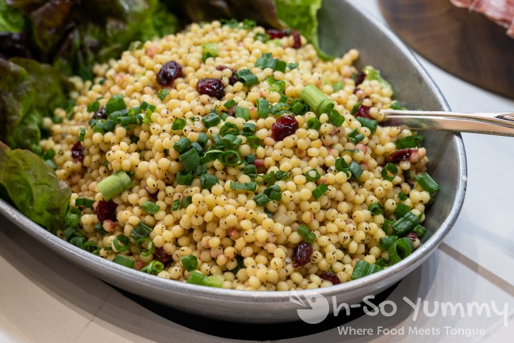 Israeli Coucous at Texas de Brazil Churrascaria Steakhouse in Carlsbad Israeli Coucous at Texas de Brazil Churrascaria Steakhouse in Carlsbad