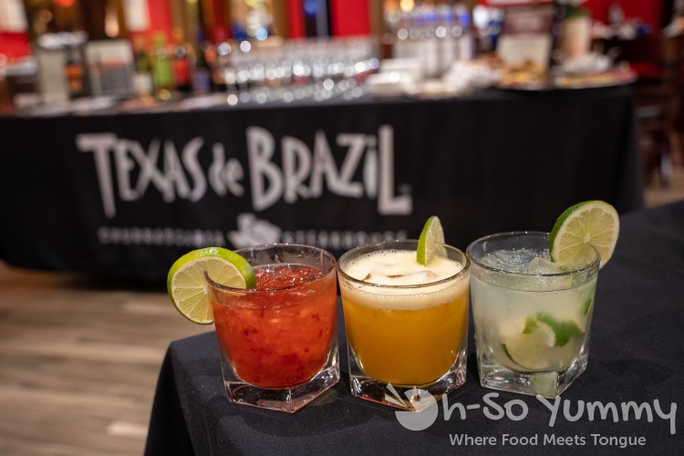 Caipirinha cocktails at Texas de Brazil Churrascaria Steakhouse in Carlsbad Caipirinha cocktails at Texas de Brazil Churrascaria Steakhouse in Carlsbad