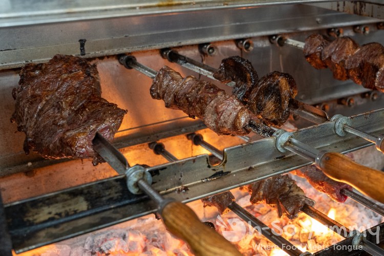 Meat on a Stick at Texas de Brazil Churrascaria Steakhouse in Carlsbad Meat on a Stick at Texas de Brazil Churrascaria Steakhouse in Carlsbad