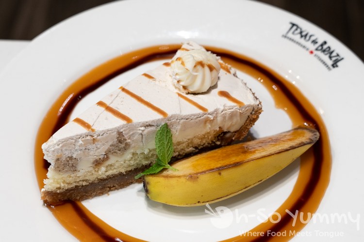 Banana Cake at Texas de Brazil Churrascaria Steakhouse in Carlsbad Banana Cake at Texas de Brazil Churrascaria Steakhouse in Carlsbad