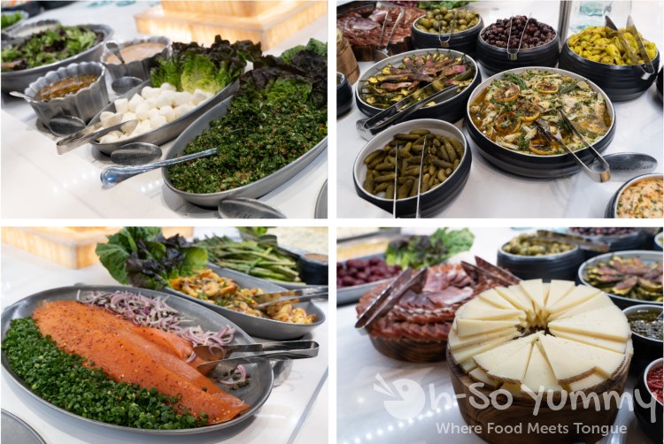 salad bar at Texas de Brazil churrascaria in The Shoppes at Carlsbad salad bar at Texas de Brazil churrascaria in The Shoppes at Carlsbad