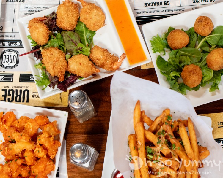 food samples at Urge Gastropub in North City San Marcos food samples at Urge Gastropub in North City San Marcos