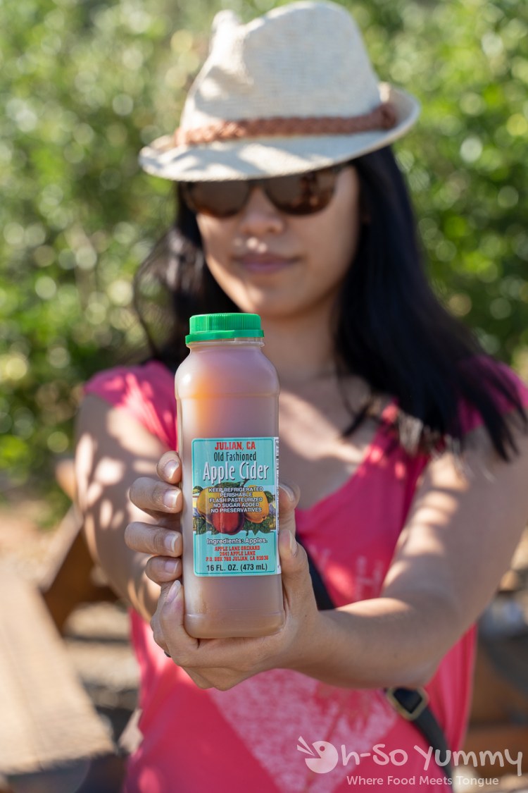 fresh apple cider at Volcan Valley Apple Farm fresh apple cider at Volcan Valley Apple Farm