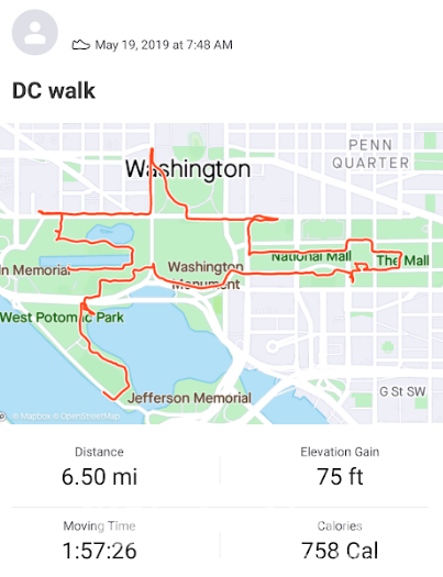 National Mall in Washington DC walk map on Strava National Mall in Washington DC walk map on Strava