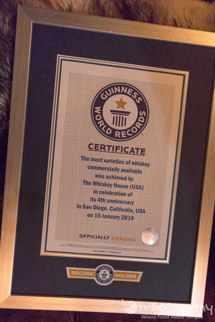 Whiskey House obtains Guinness Book of World Record for whiskey Whiskey House obtains Guinness Book of World Record for whiskey