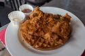 Acme Southern Kitchen - Fried Chicken on a Buttermilk Waffle with Jalepeno Honey