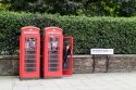 famous telephone booths in London UK