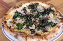 Wild Mushroom Woodfired Pizza at Gravity Heights in San Diego