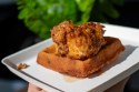 Chicken and Waffles from Union Kitchen and Tap at San Diego Reader first annual Brunch and Booze 