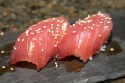 Tuna Nigiri at Wrench and Rodent in Oceanside